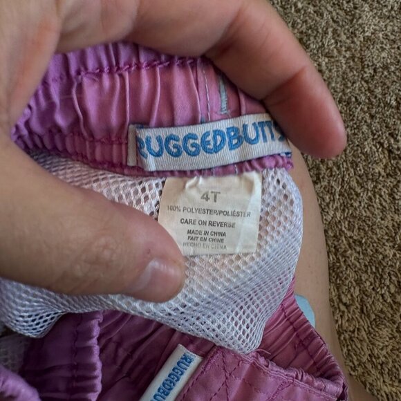 Rugged Butts striped swim trunks - Picture 3 of 3